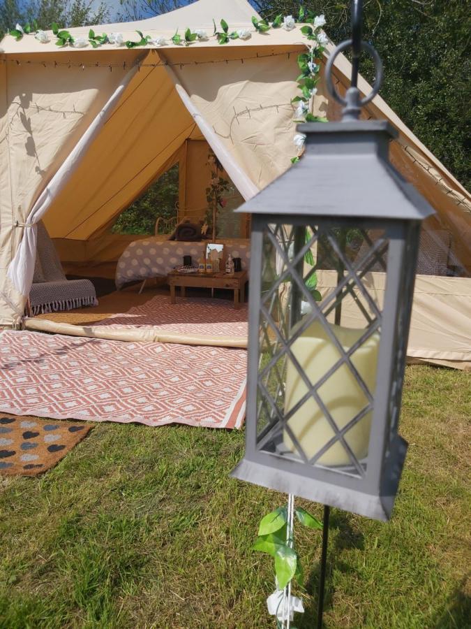 Hopgarden Glamping - Luxury 6M Bell Tent Wadhurst ภายนอก รูปภาพ