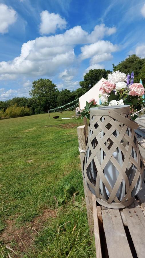 Hopgarden Glamping - Luxury 6M Bell Tent Wadhurst ภายนอก รูปภาพ