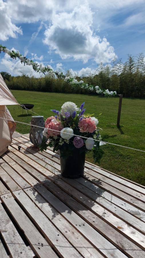 Hopgarden Glamping - Luxury 6M Bell Tent Wadhurst ภายนอก รูปภาพ